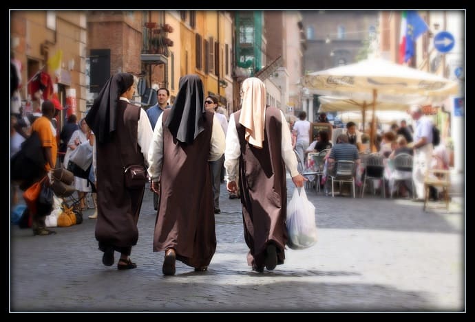The Borgo District of Rome