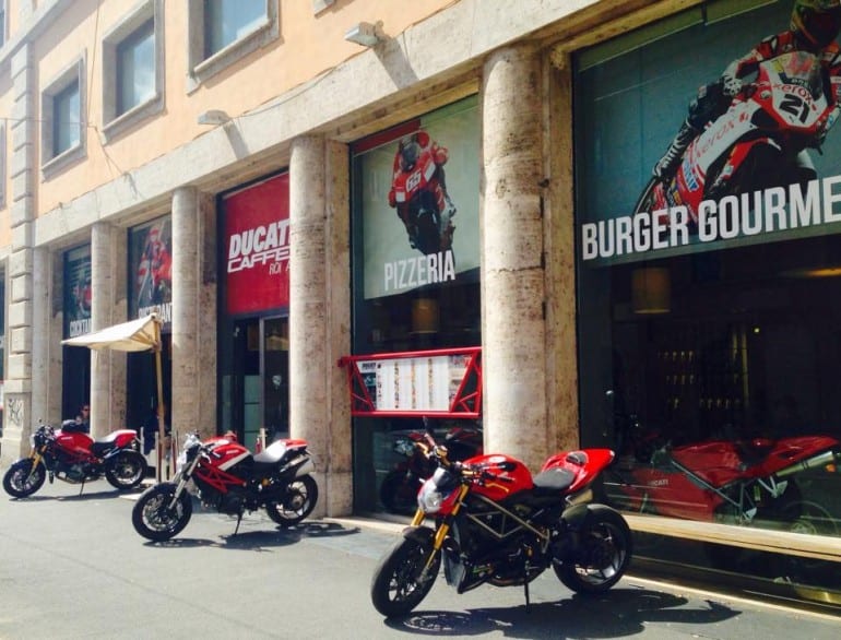 ducati caffe roma