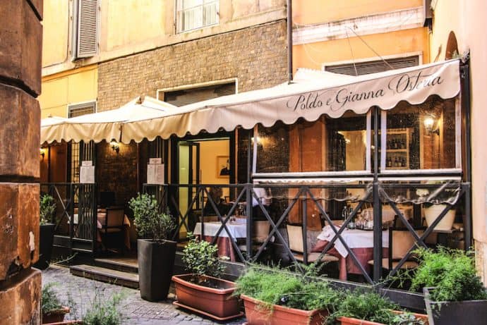 Poldo E Gianna Osteria Romeing