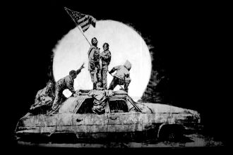 Banksy: War, Capitalism & Liberty at Palazzo Cipolla in Rome