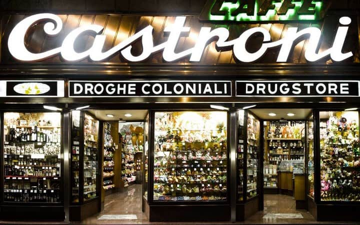 castroni food & wine store in rome