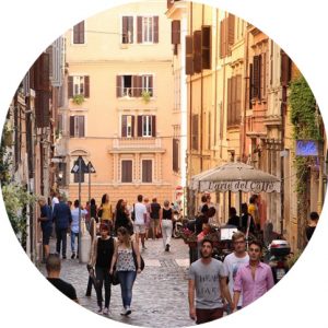Rome's Top Shopping Stret