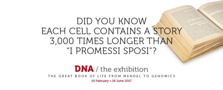 DNA: the great book of Life, from Mendel to Genomics at Palazzo delle Esposizioni