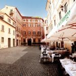 Eating in Campo de' Fiori