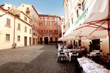 Eating in Campo de' Fiori