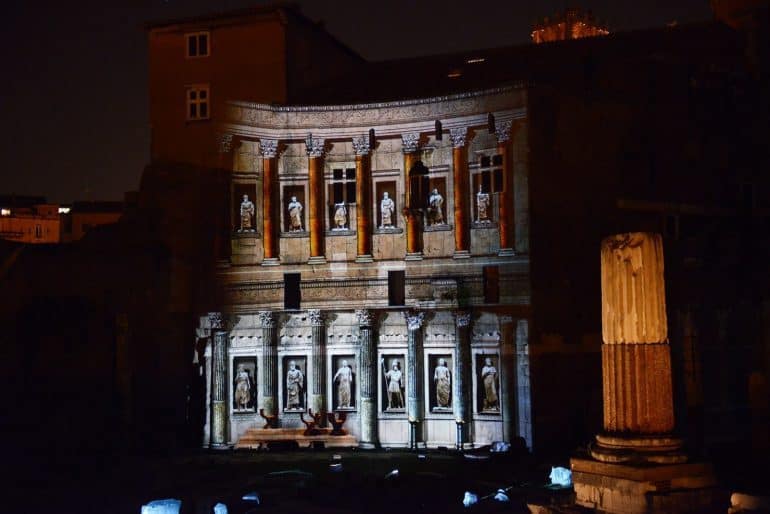 viaggio nei fori rome