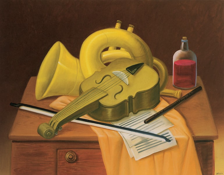 Botero at il Vittoriano Donna Seduta