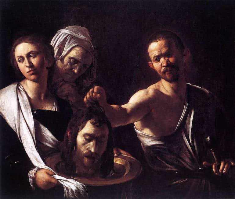Caravaggio Salome