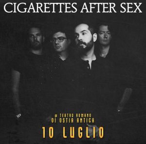 Cigarettes after sex at Postepay Rock in Roma