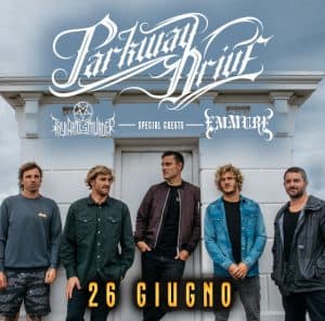 Parkway Drive at Postepay Rock in Roma