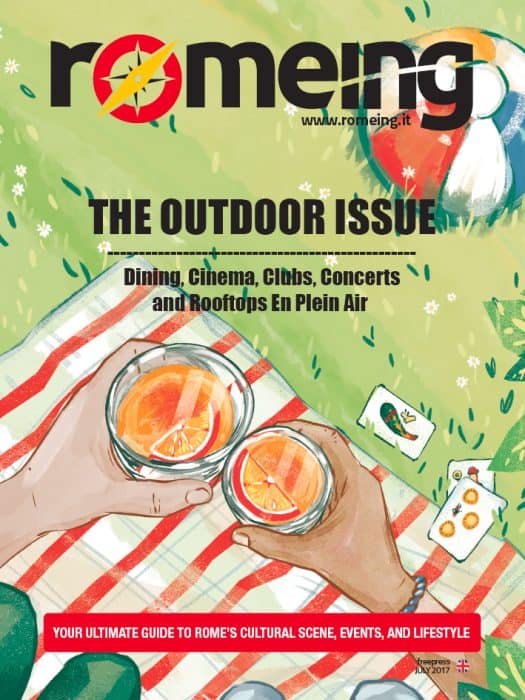 cover romeing magazine luglio 2017