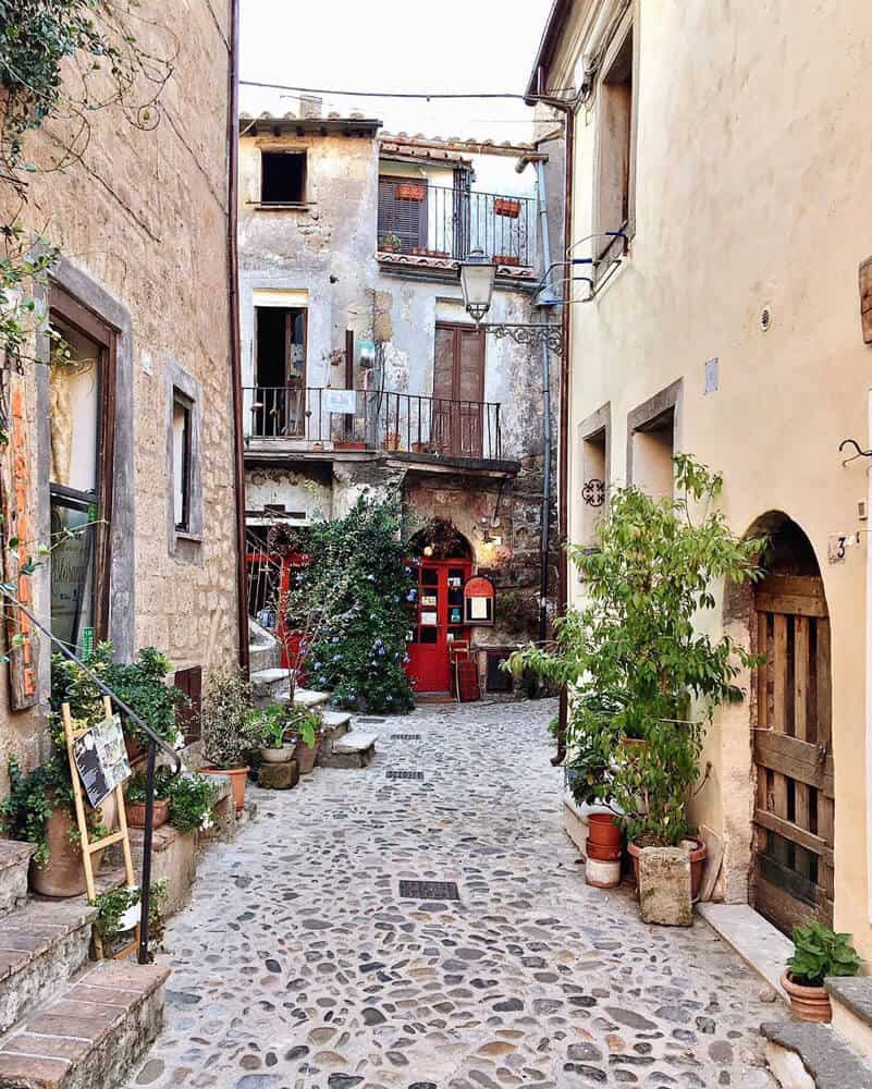 the village of calcata
