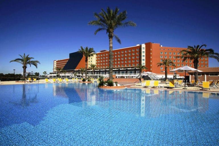 Mariott Park Hotel Rome swimming pool