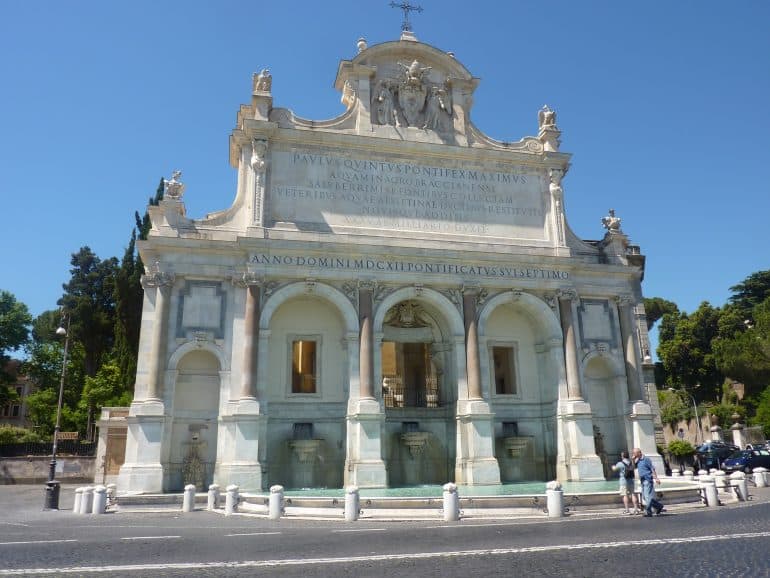 Rome's Monteverde neighbourhood