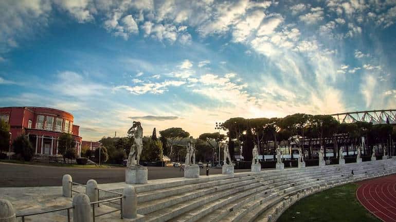 stadio dei marmi roma