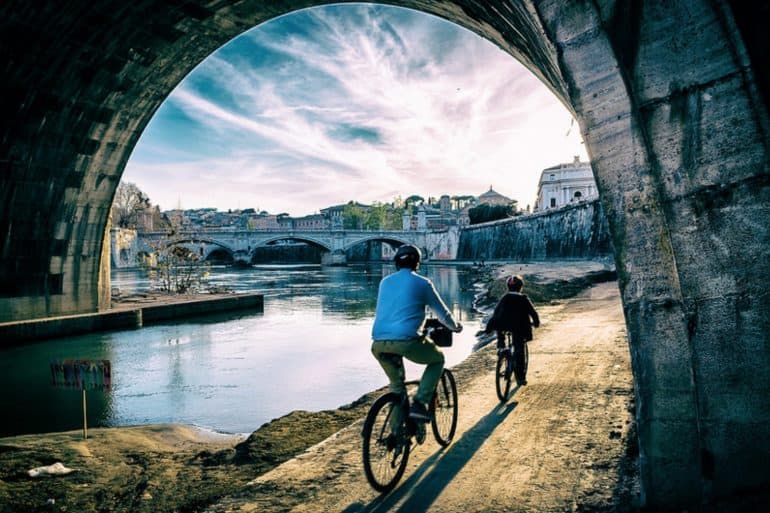 the best cycling routes in Rome