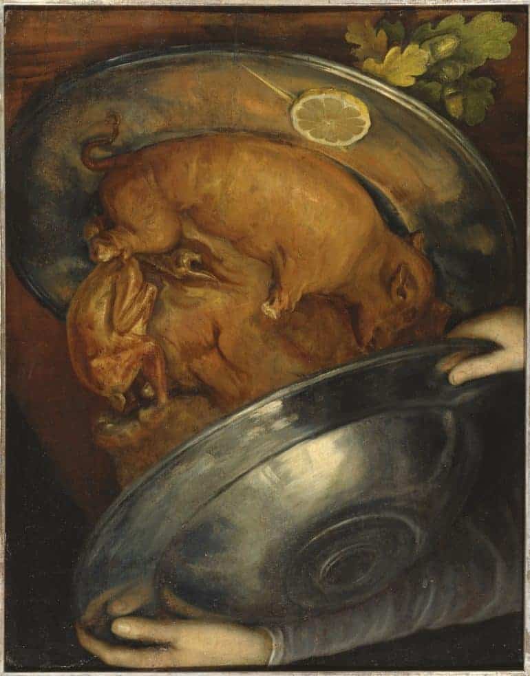Arcimboldo's works in Palazzo Barberini in Rome