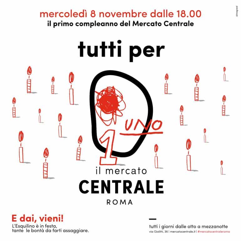Mercato Centrale di Roma One Year Anniversary
