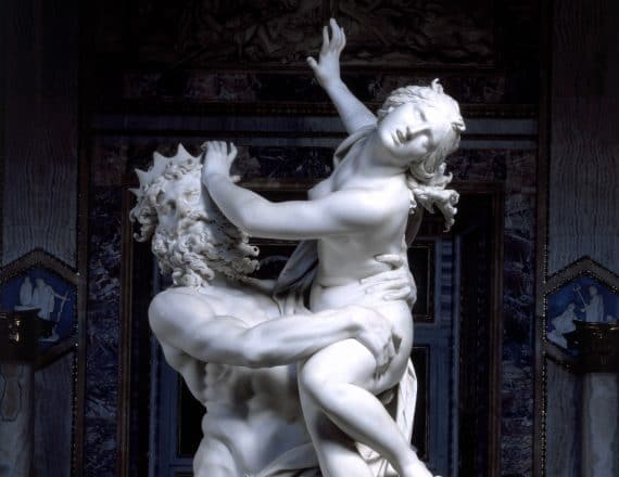 Bernini's sculptures and paintings in Rome's Galleria Borghese