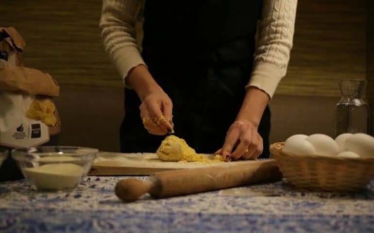 Learn to make pasta in Rome