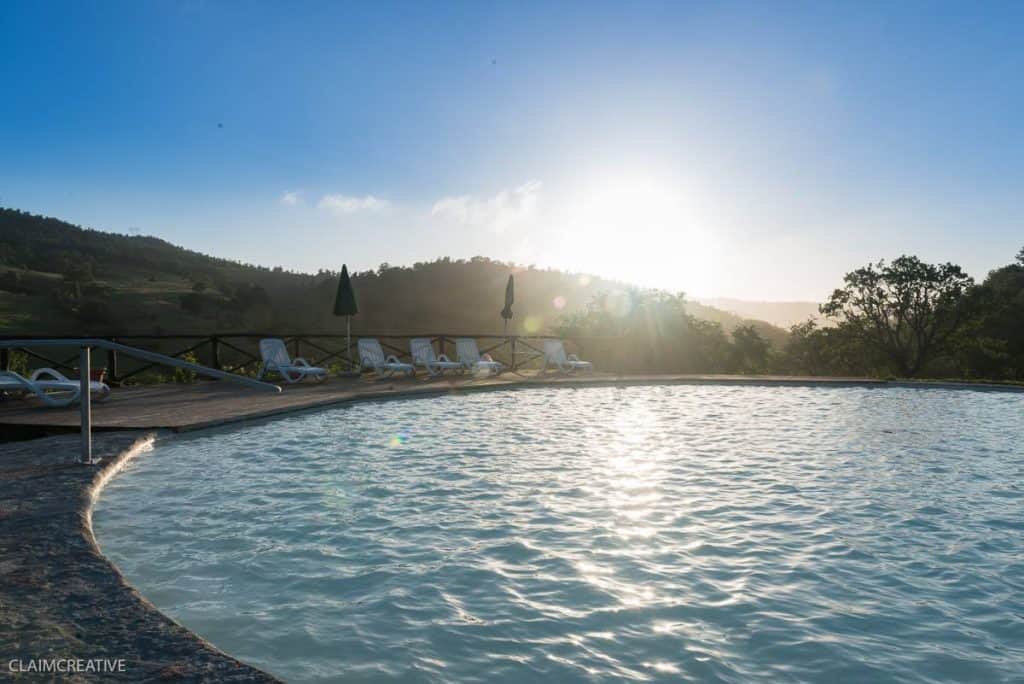 Thermal baths near Rome