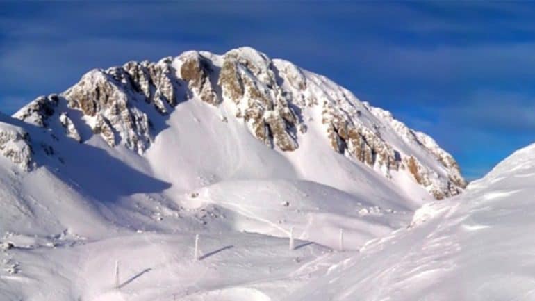 skiing near Rome