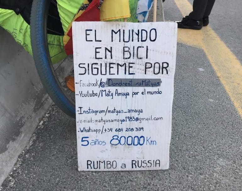 Interview to Argentinian Cyclist Maty Amaya