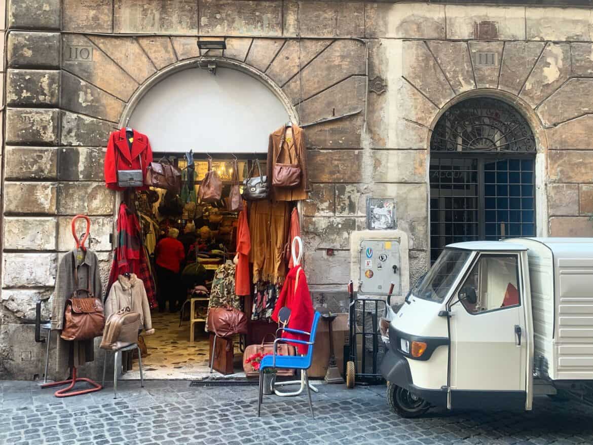 Vintage Shops & Thrift Stores in Rome, Italy Romeing