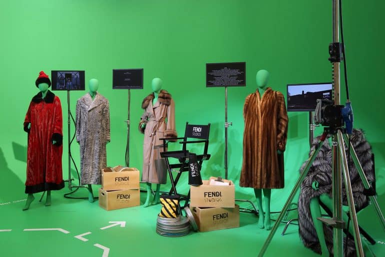 Fashion Meets Cinema Inside Fendi Studios Romeing