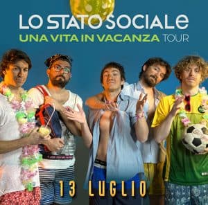 Lo Stato Sociale at Postepay Rock in Roma