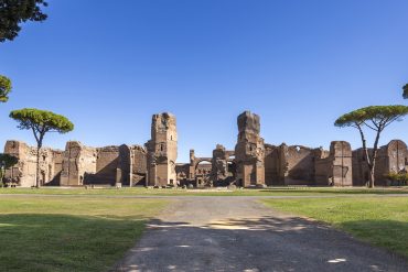 Terme di Caracalla with virtual reality