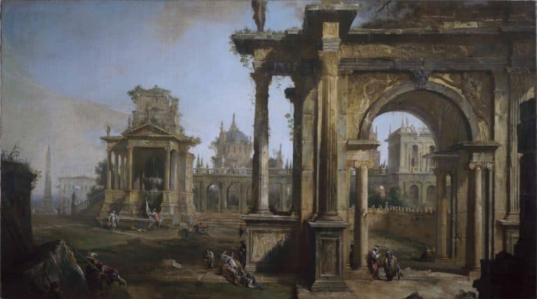 Canaletto Architectural Capriccio