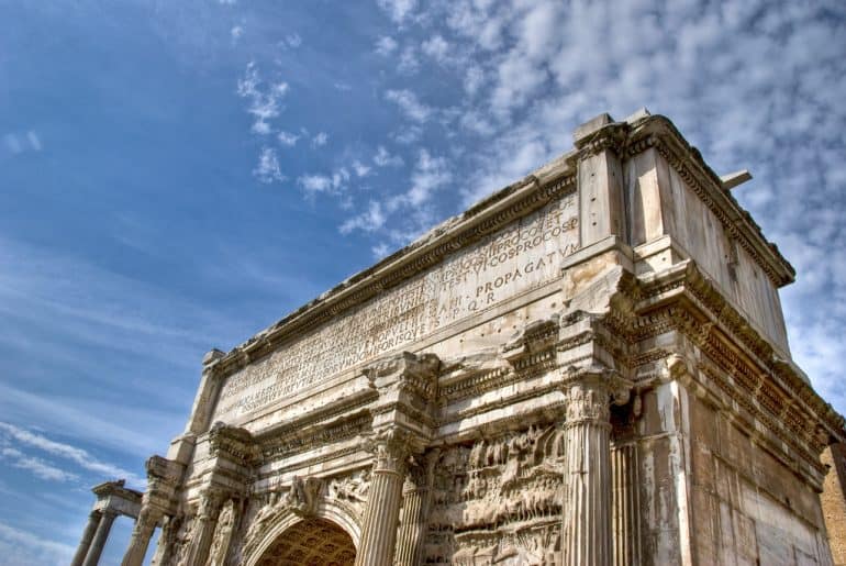 Arch of Titus in Rome