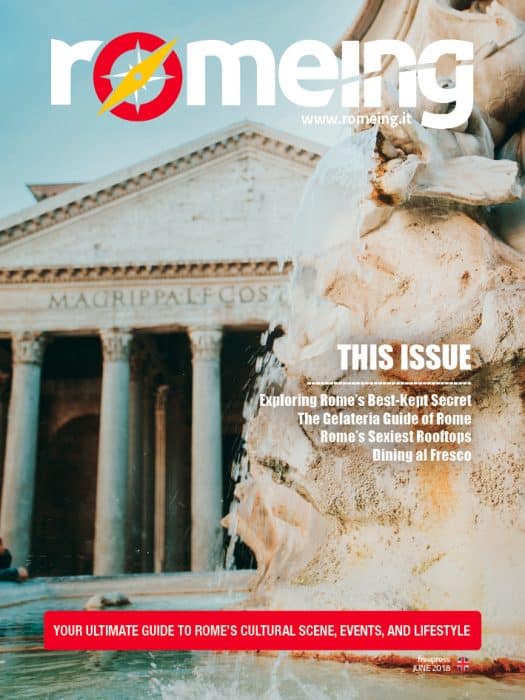 cover romeing magazine june 2018
