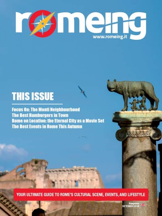 cover romeing magazine october 2018