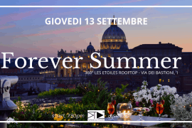 forever summer rooftop party rome