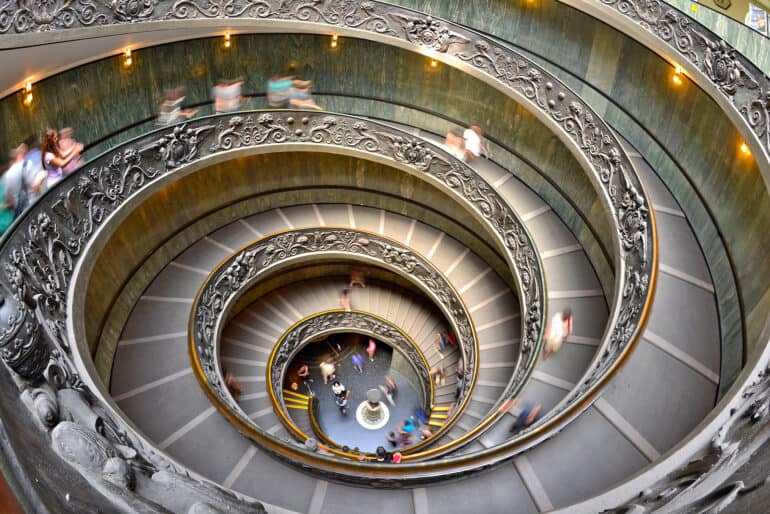 vatican museums stairs
