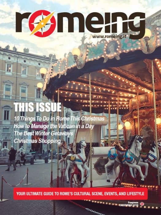 cover romeing magazine december 2018