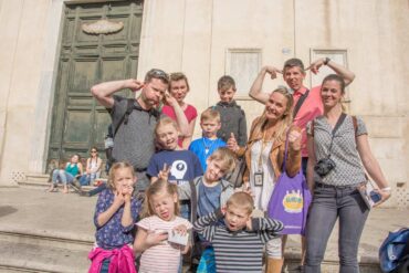 Fun for the whole family with Rome's "Heroes of Olympus Hunt"