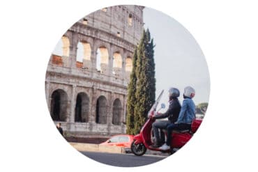 Vintage Vespa Tour of rome