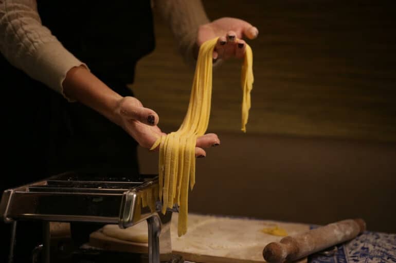 Pasta-making class in Rome