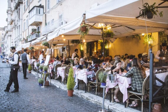 ristorante 4 fiumi piazza navona roma