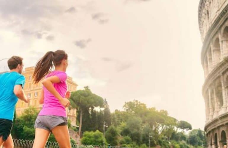 best places to jog in Rome
