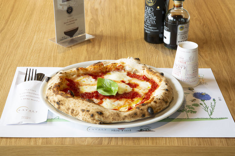 Eataly's Pizza e Cucina Restaurant in Rome's Ostiense