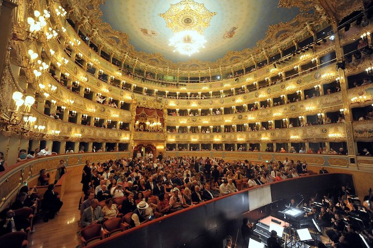 Fenice Opera House in Venice