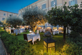 Unique al Palatino Garden Restaurant: an oasis in the heart of Rome