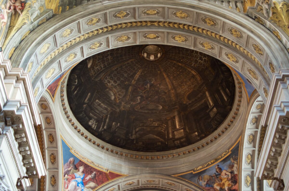 st ignazio fake dome