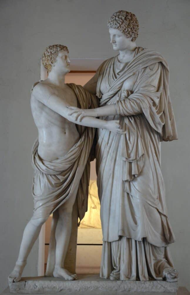 Orestes and Electra, the Ludovisi Group