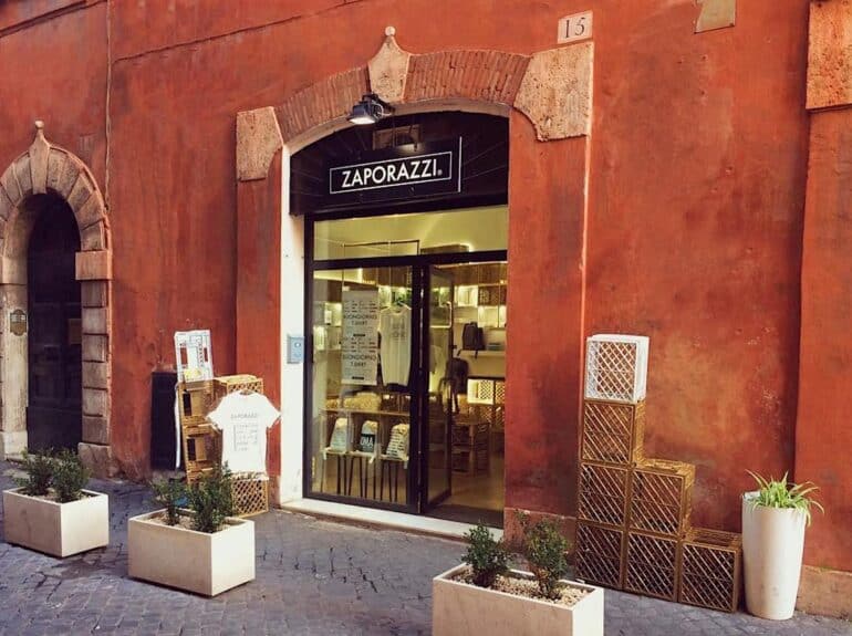 Zaporazzi Shop in Rome