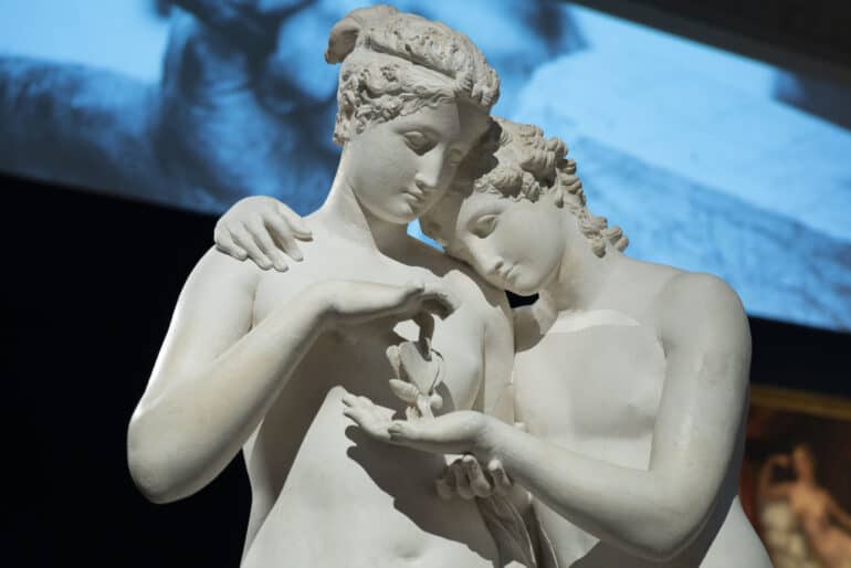 Canova. Eternal Beauty exhibition at Museo di Roma